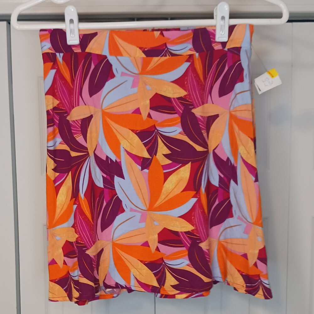 #291 3/$18 - Lily Rose Pink/Red Skirt Size XS